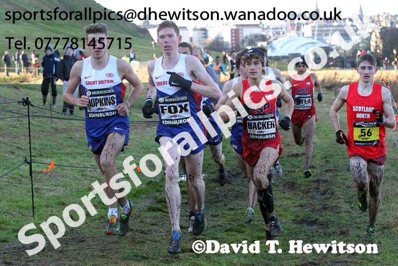 Junior mens 6k., Morrisons Great Edinburgh Cross Country. Photo: David T. Hewitson/Sports for All Pics